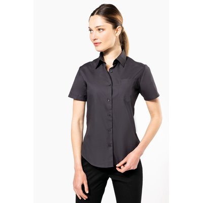 Camisa easy care manga corta mujer