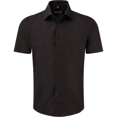 Camisa entallada hombre Black M