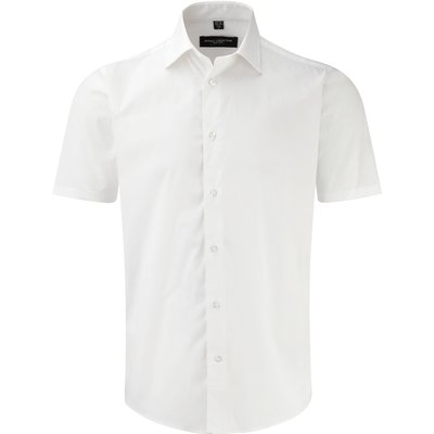 Camisa entallada hombre White S