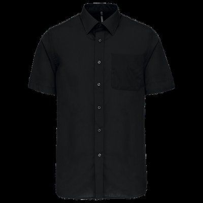 Camisa de fácil cuidado para chico Black 5XL