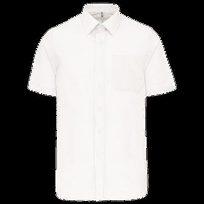 Camisa de fácil cuidado para chico White 5XL