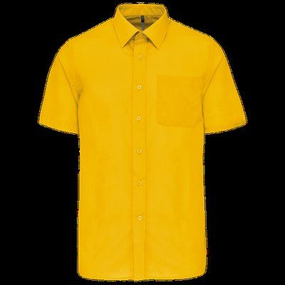 Camisa de fácil cuidado para chico Yellow 6XL