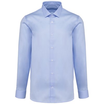 Camisa fácil cuidado para hombre Azul 4XL