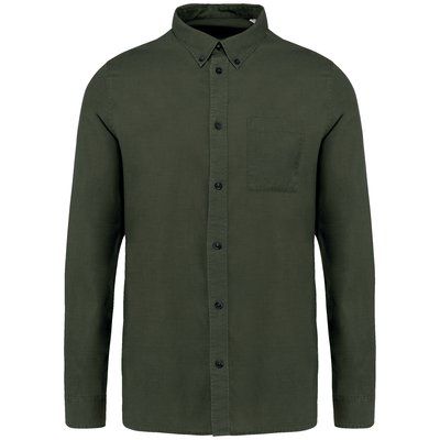 Camisa fibra ecológica hombre Verde XL