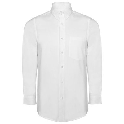 Camisa Hombre con Bolsillo Blanco S