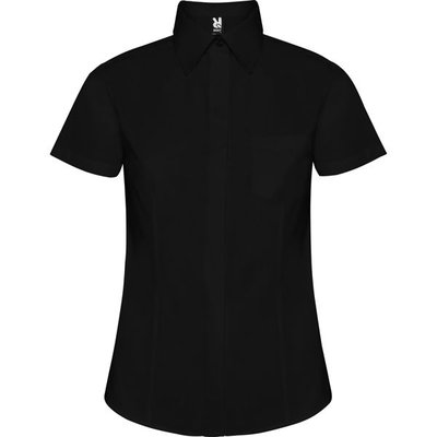 Camisa laboral manga corta mujer Negro L