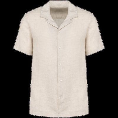 Camisa de lino corte entallado Linen L