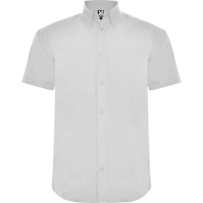 Camisa Manga Corta Hombre Blanco S