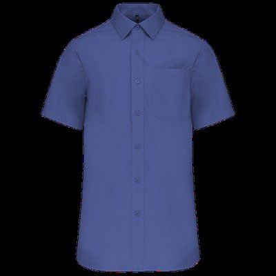 Camisa manga corta hombre Bolsillo izquierdo Cobalt Blue 5XL