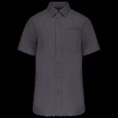 Camisa manga corta hombre Bolsillo izquierdo Zinc 4XL