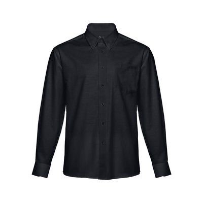 Camisa Manga Larga Hombre Negro L