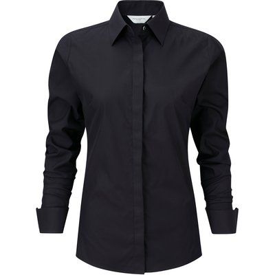 Camisa manga larga mujer Black XS