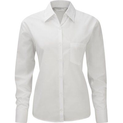 Camisa de trabajo mujer White S