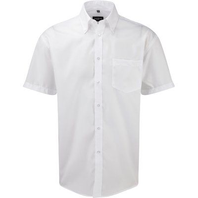 Camisa non-iron con bolsillo pecho Blanco S