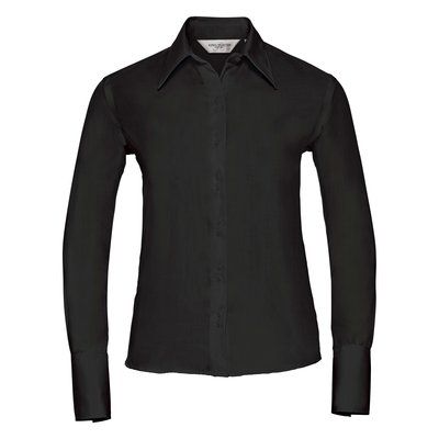 Camisa Non-Iron mujer Black XS