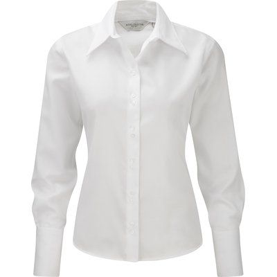 Camisa Non-Iron mujer White M