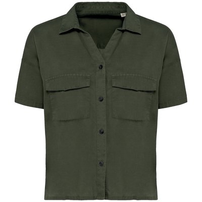 Camisa oversize mujer Verde M