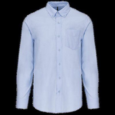 Camisa oxford hombre algodón poliéster Oxford Blue 6XL