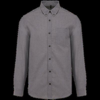 Camisa oxford hombre algodón poliéster Oxford Silver 5XL