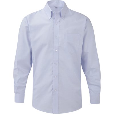 Camisa Oxford hombre planchado mínimo Oxford Blue 3XL