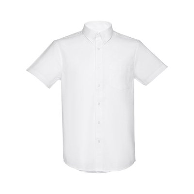 Camisa Oxford Manga Corta y Bolsillo