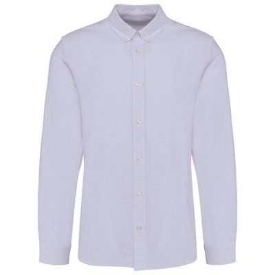 Camisa Oxford manga larga hombre entallada Oxford Lavender 3XL