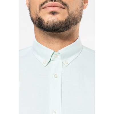 Camisa Oxford manga larga hombre entallada