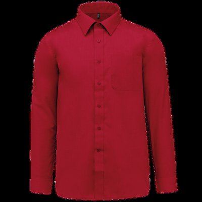 Camisa de polialgodón hombre Classic Red S