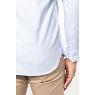 Camisa popelina algodón hombre