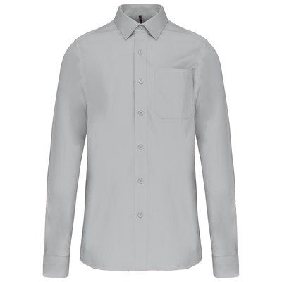 Camisa popelina manga larga hombre Snow Grey XS