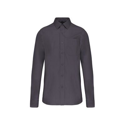 Camisa popelina manga larga hombre Zinc L