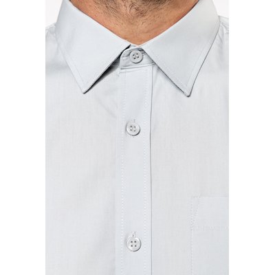 Camisa popelina manga larga hombre