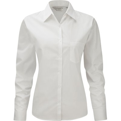 Camisa popelina mujer Blanco XXL