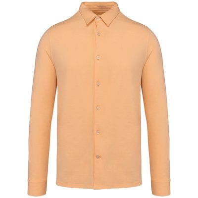 Camisa punto jersey algodón Pastel Apricot M