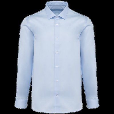 Camisa sarga manga larga Essential Light Blue L