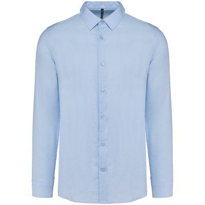 Camisa tejido oxford de manga larga Oxford Blue S