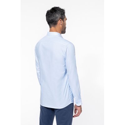 Camisa tejido oxford de manga larga