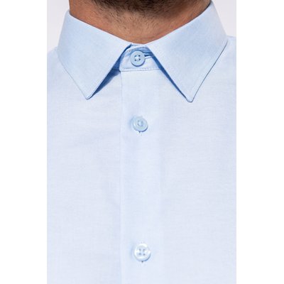 Camisa tejido oxford de manga larga