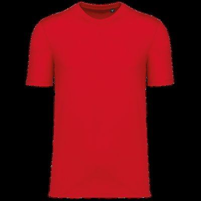 Camiseta ajustada 100% algodón Red M