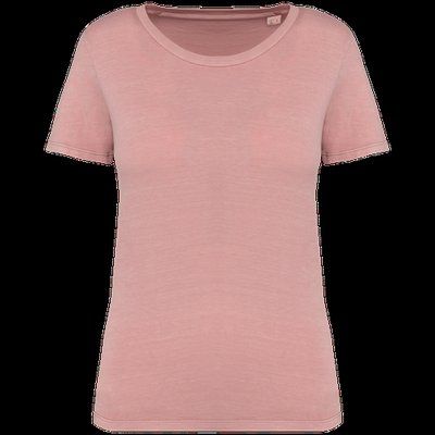 Camiseta ajustada algodón orgánico mujer Washed Petal Rose XS