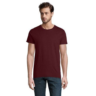 Camiseta Ajustada Hombre 175g GRANATE XXL