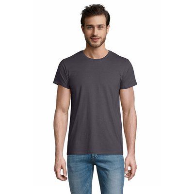 Camiseta Ajustada Hombre 175g Gris S