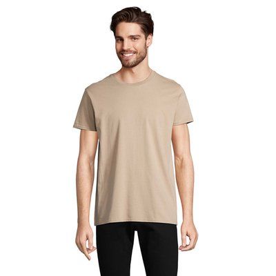 Camiseta Ajustada Hombre 175g Marrón M