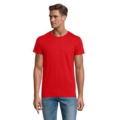 Camiseta Ajustada Hombre 175g Rojo M