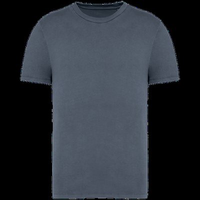 Camiseta algodón corte ajustado Gris XXS