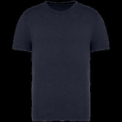 Camiseta algodón corte ajustado Washed Coal Grey M