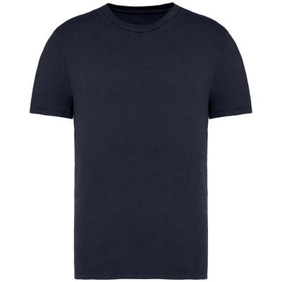 Camiseta algodón corte ajustado Washed Coal Grey S