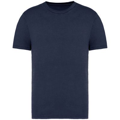 Camiseta algodón corte ajustado Washed Navy Blue S