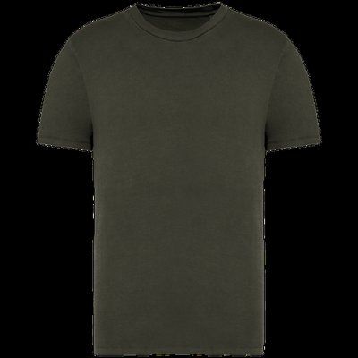 Camiseta algodón corte ajustado Washed Organic Khaki 3XL