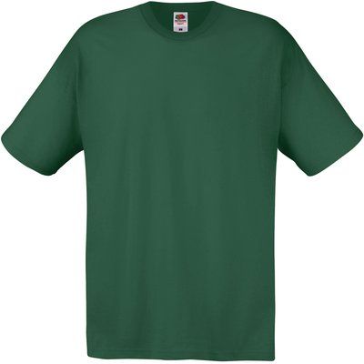 Camiseta algodón cuello redondo Bottle Green M